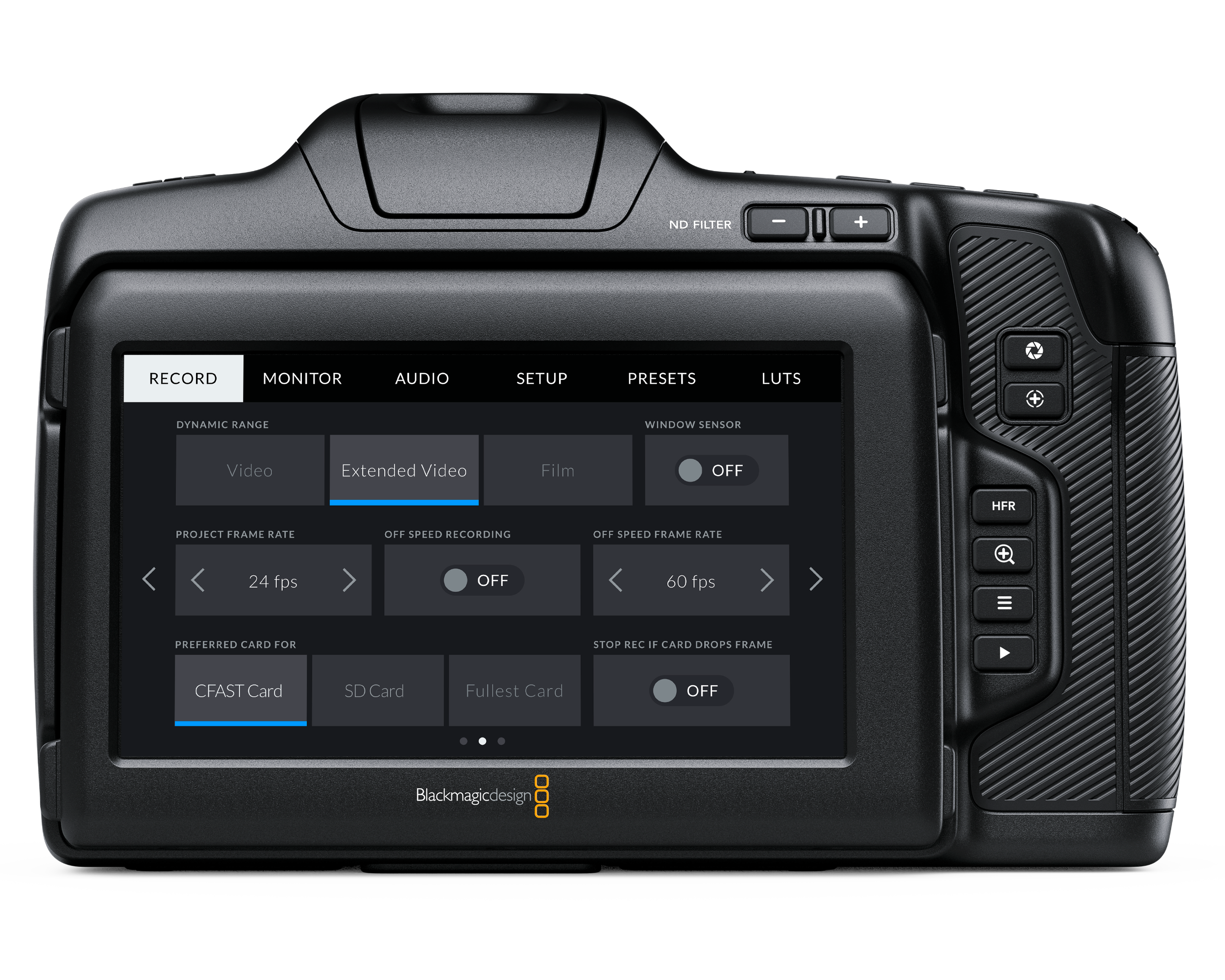 dual iso blackmagic 6k